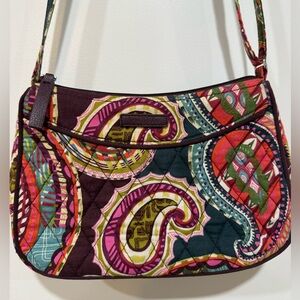 Vera Bradley Paisley in Paradise Quilted Crossbody Bag